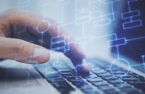 Interfaz del Software CAM ENROUTE mostrando la simulación de una trayectoria de herramienta en un router CNC.